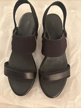 Alfani Black Women's Slingback Sandals